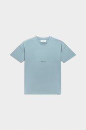 LOGO BOX T-SHIRT-ARONA BLUE