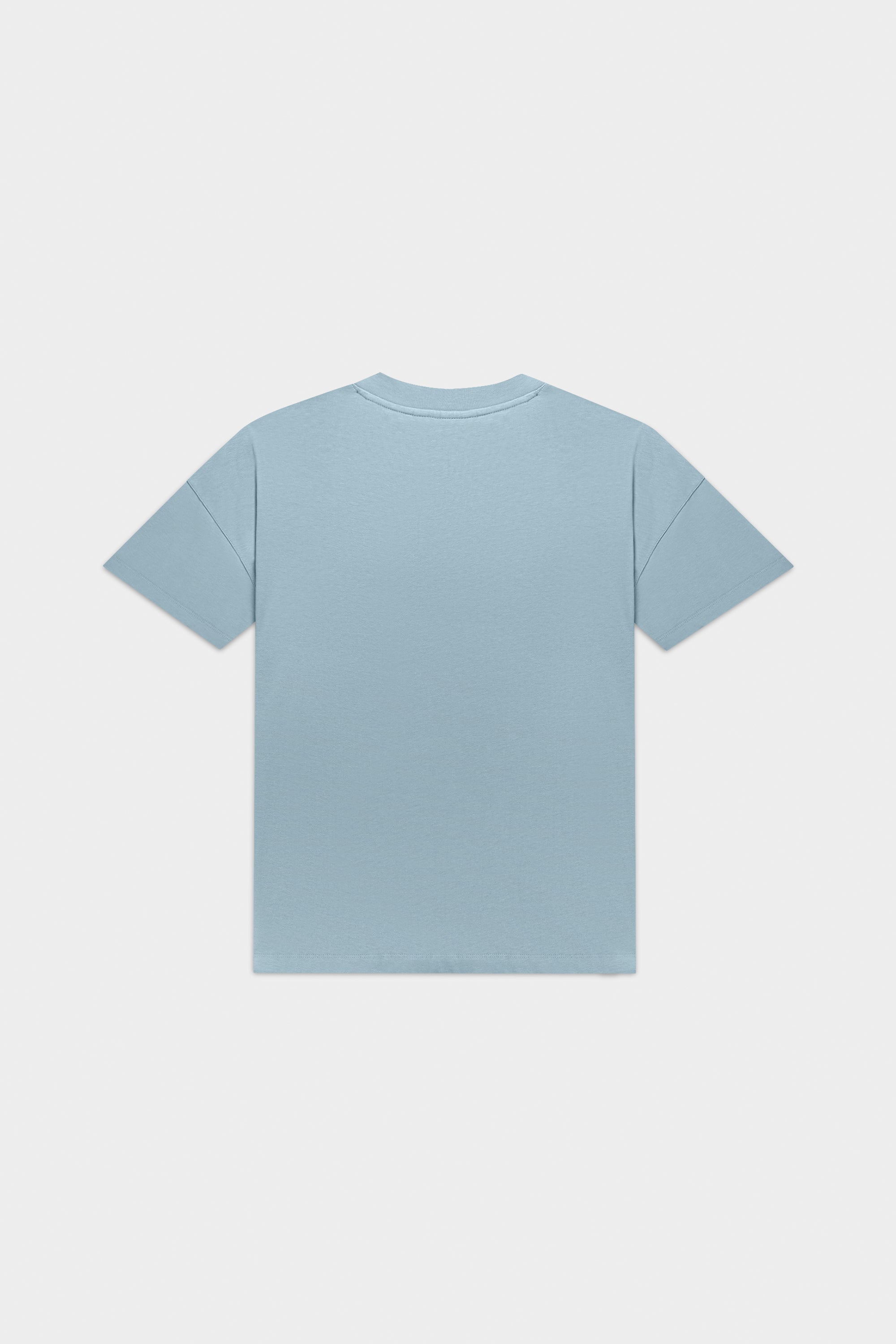 LOGO BOX T-SHIRT-ARONA BLUE