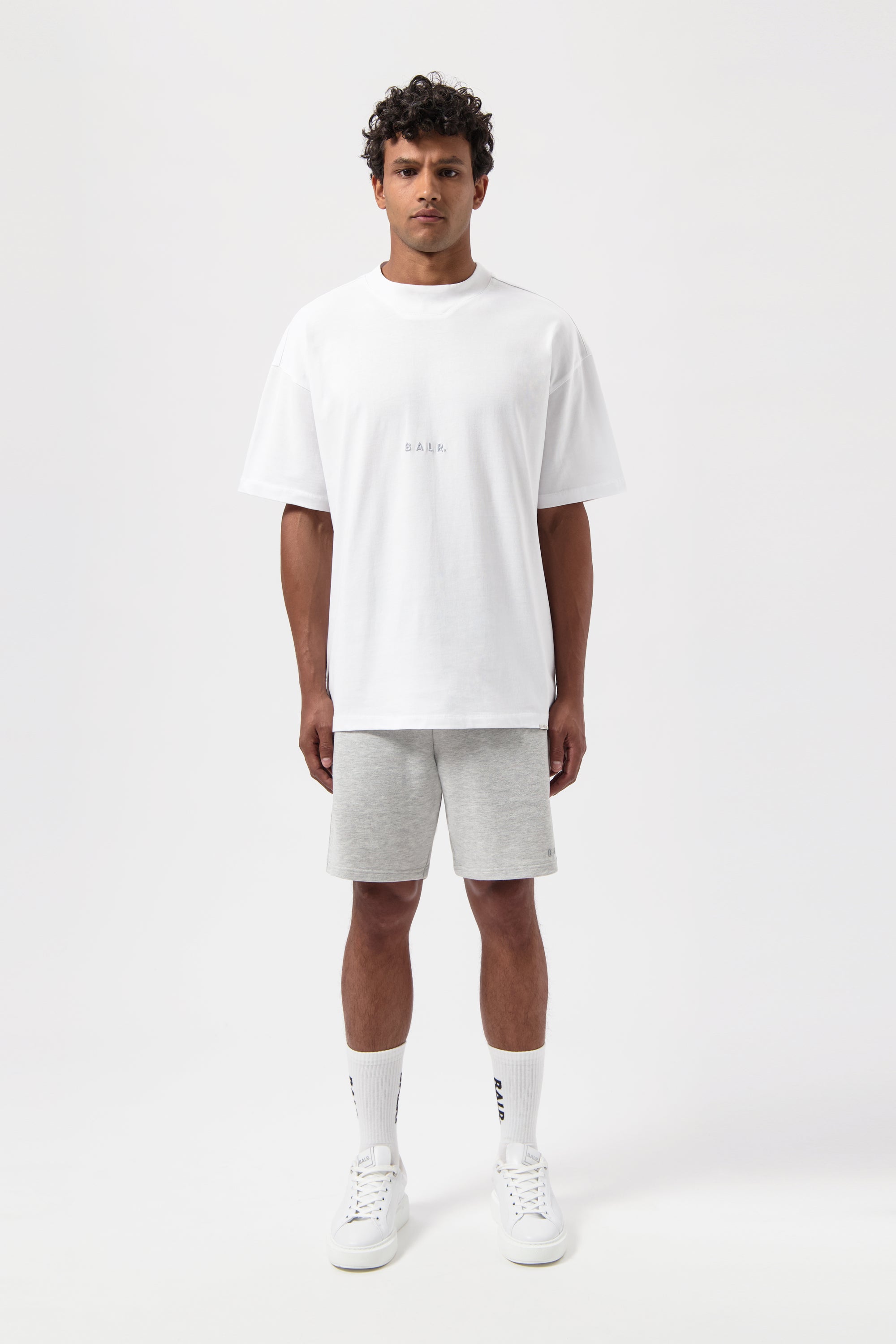 LOGO BOX T-SHIRT-BRIGHT WHITE