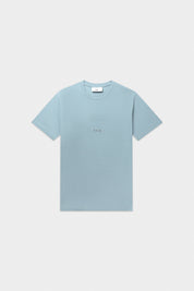 LOGO SLIM T-SHIRT-ARONA BLUE