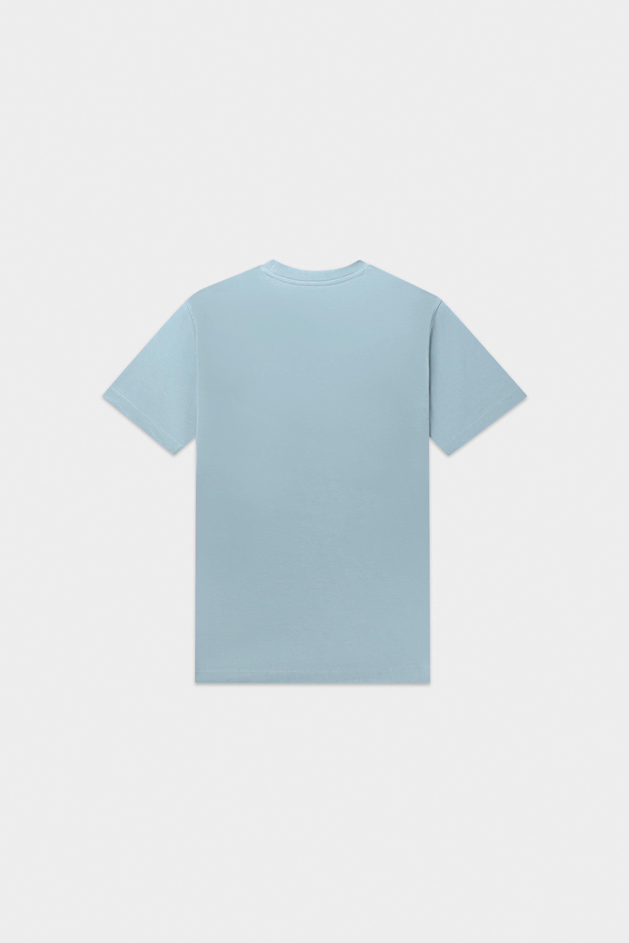 LOGO SLIM T-SHIRT-ARONA BLUE