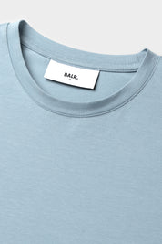 LOGO SLIM T-SHIRT-ARONA BLUE