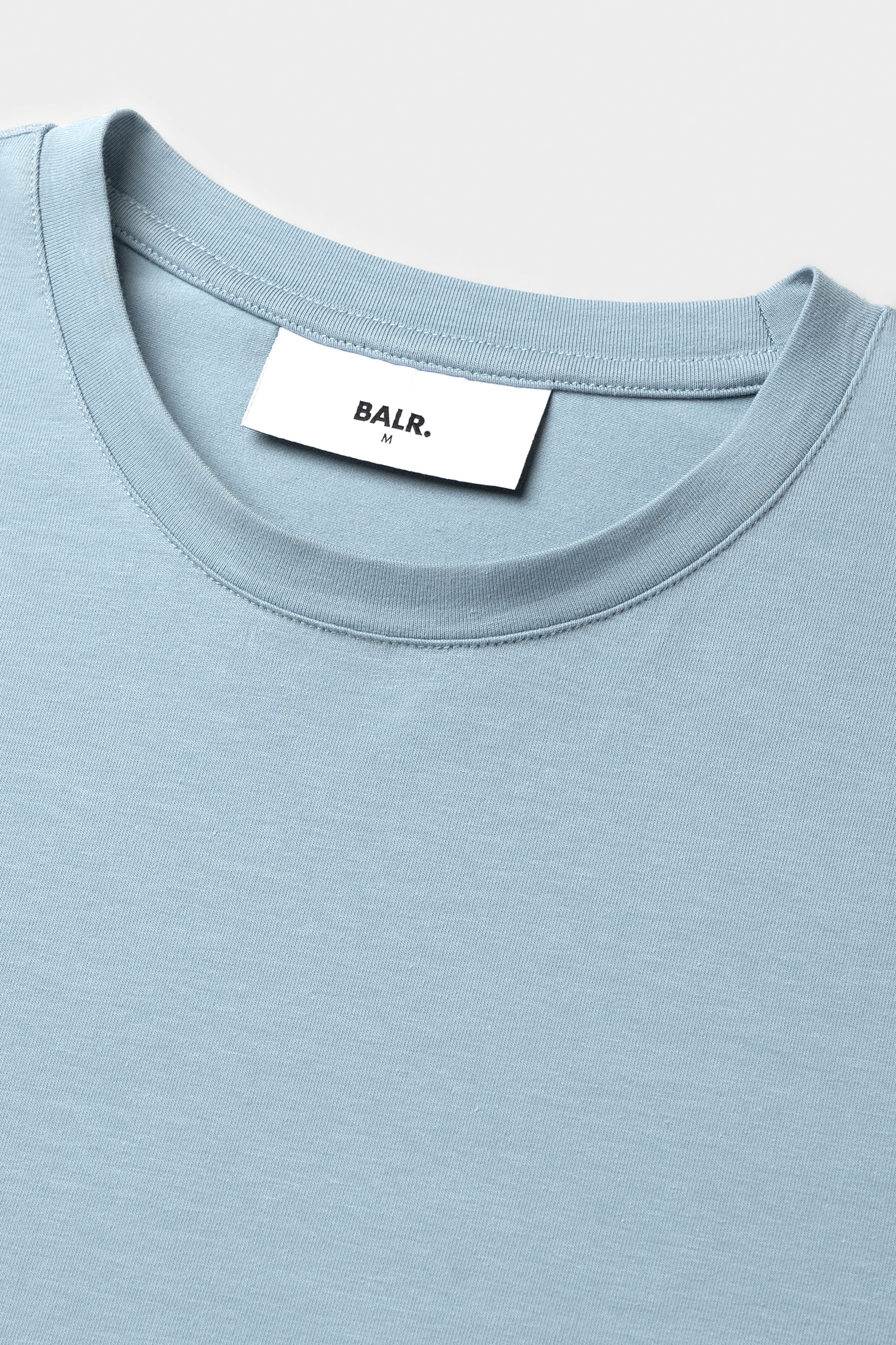 LOGO SLIM T-SHIRT-ARONA BLUE