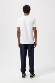 LOGO SLIM T-SHIRT-BRIGHT WHITE