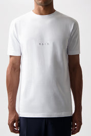 LOGO SLIM T-SHIRT-BRIGHT WHITE