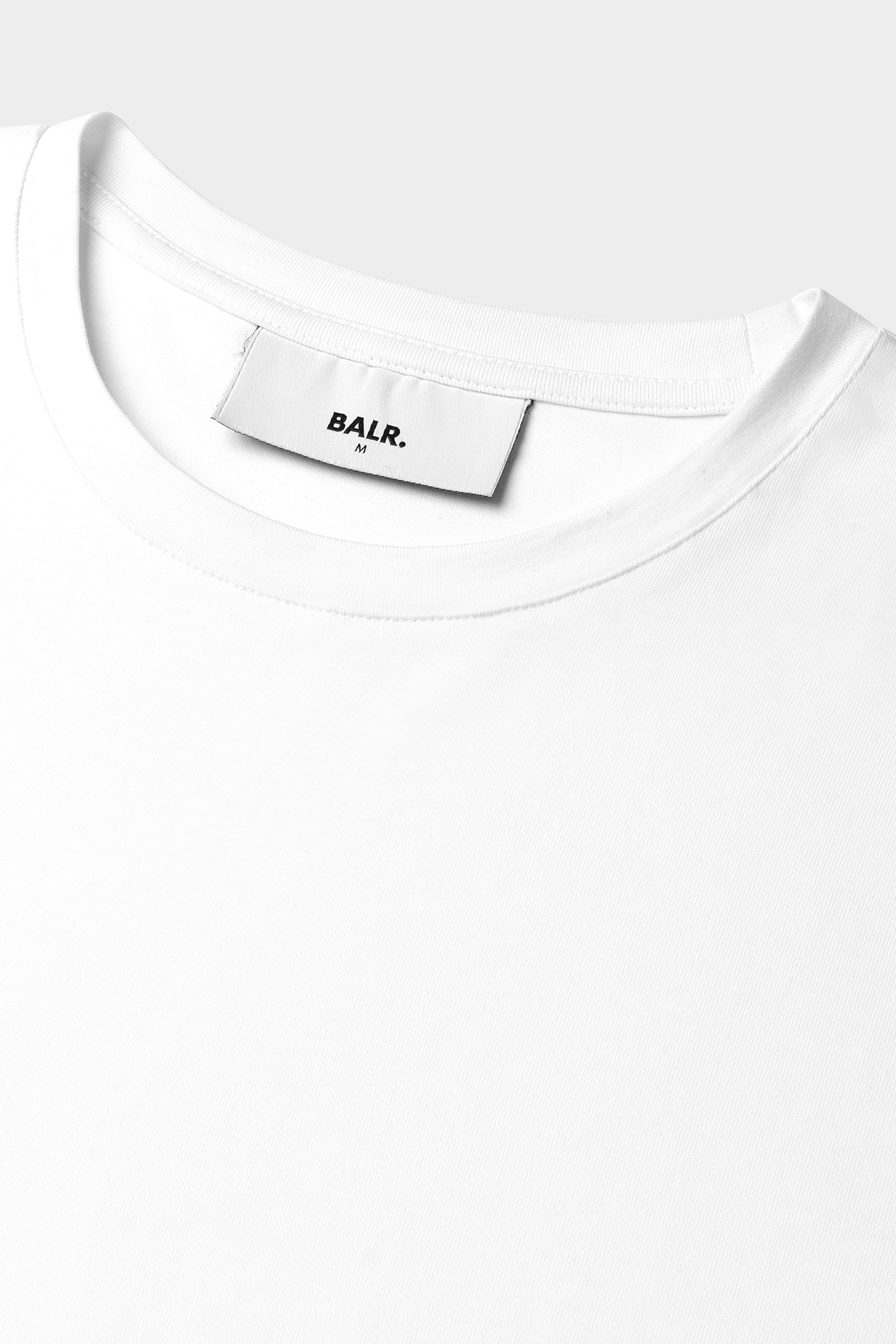 LOGO SLIM T-SHIRT-BRIGHT WHITE