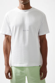 LOGO T-SHIRT-BRIGHT WHITE