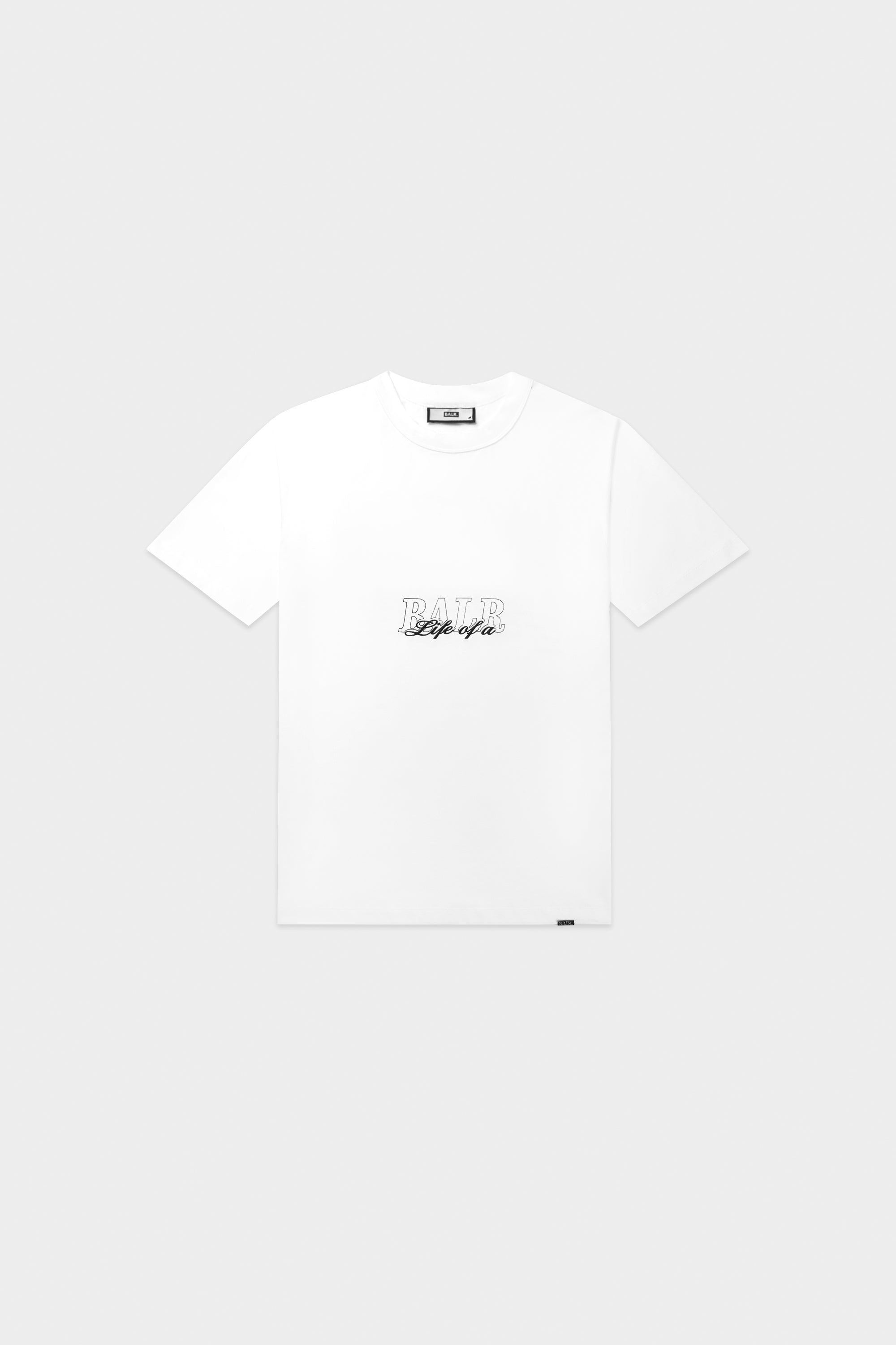 BALR. PING BOX Tシャツ L (Bright White) サイズ：L BALR. メンズ PING BOX T-SHIRT (Bright White