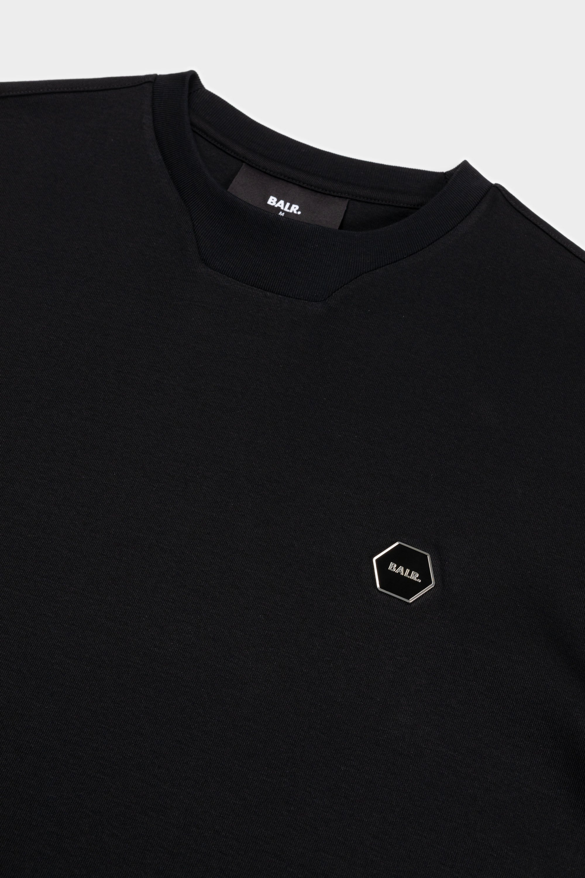 HEX-SERIES MERCERIZED T-SHIRT - JET BLACK
