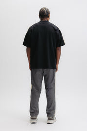 TAPE BOX T-SHIRT - JET BLACK