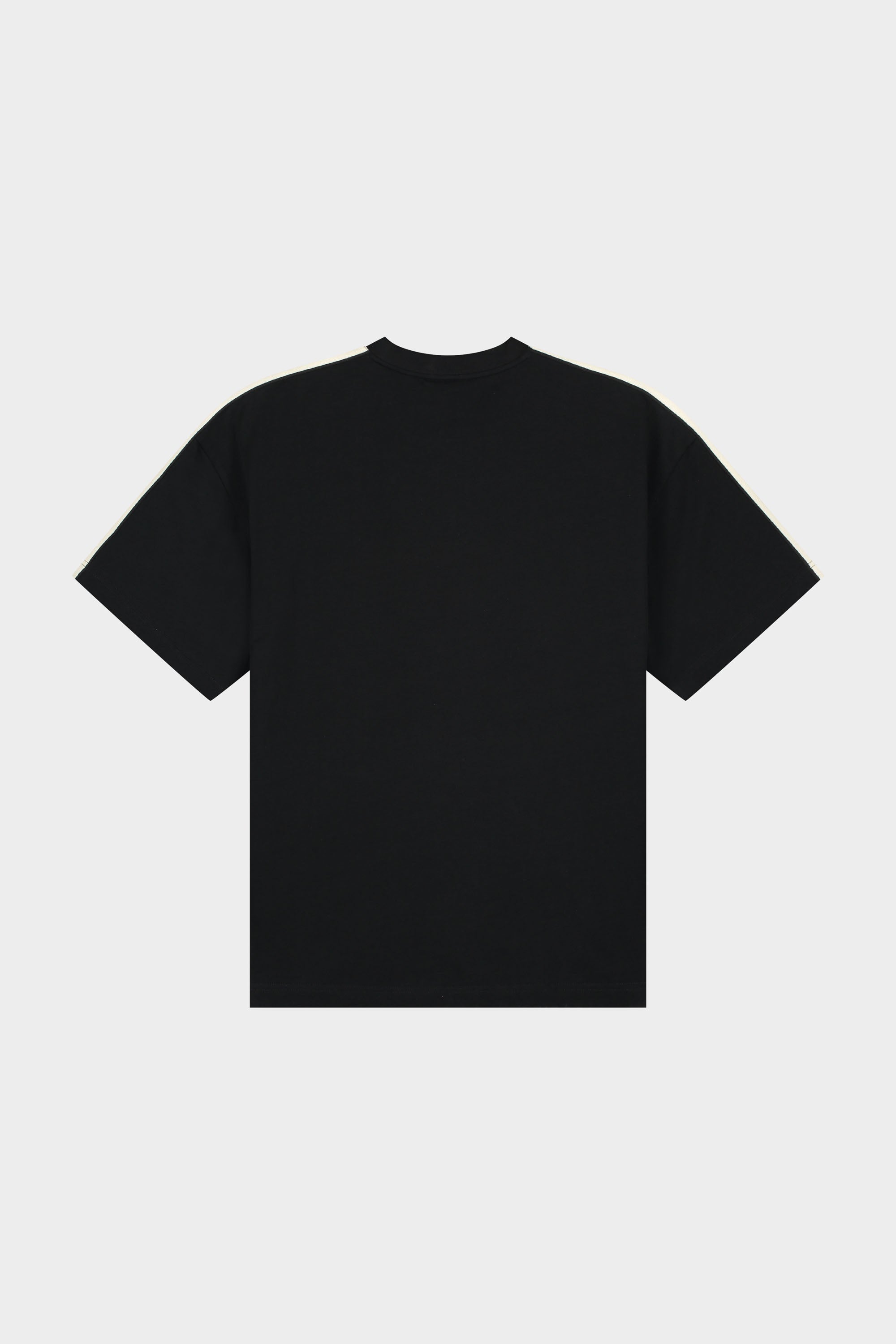 TAPE BOX T-SHIRT - JET BLACK