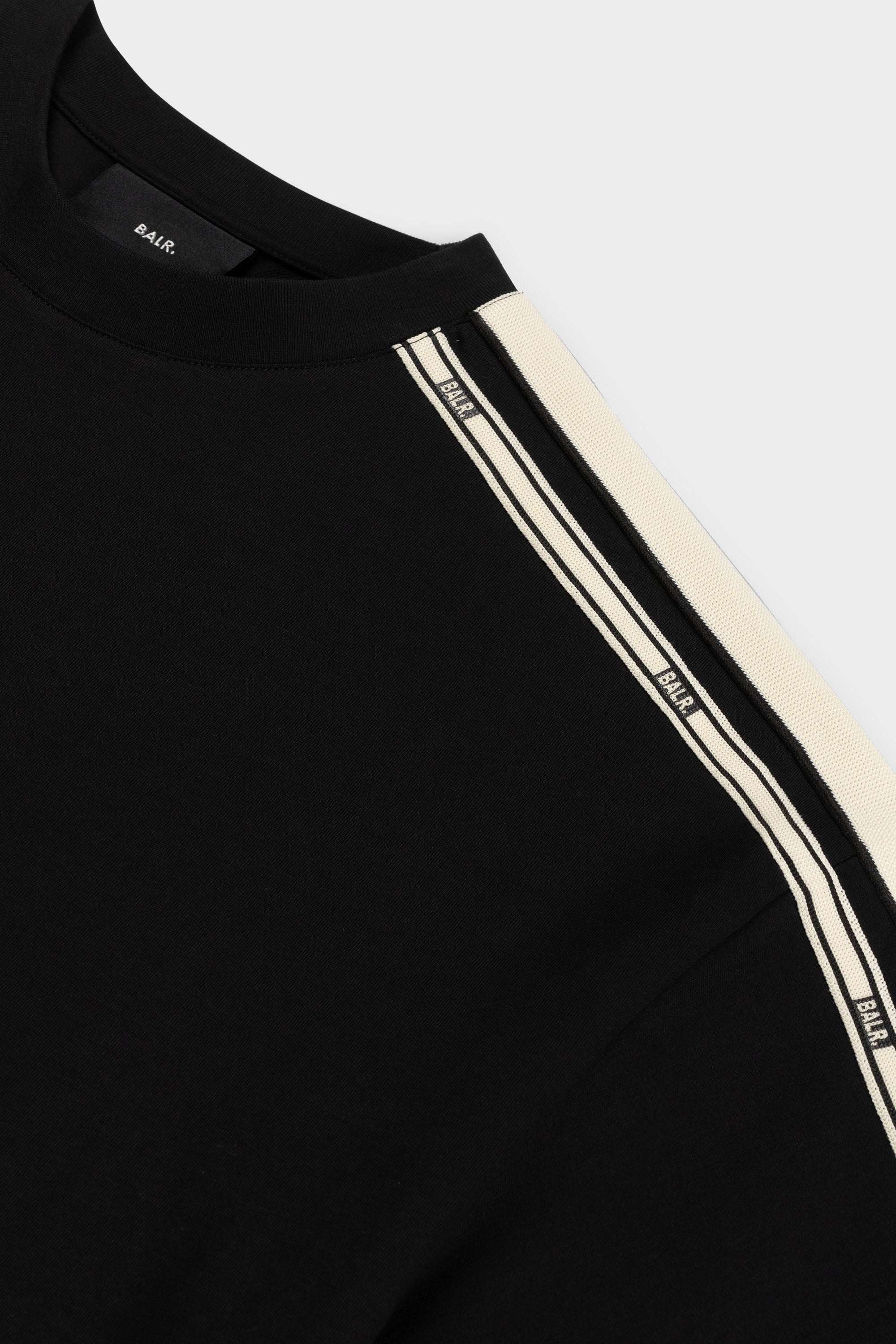 TAPE BOX T-SHIRT - JET BLACK