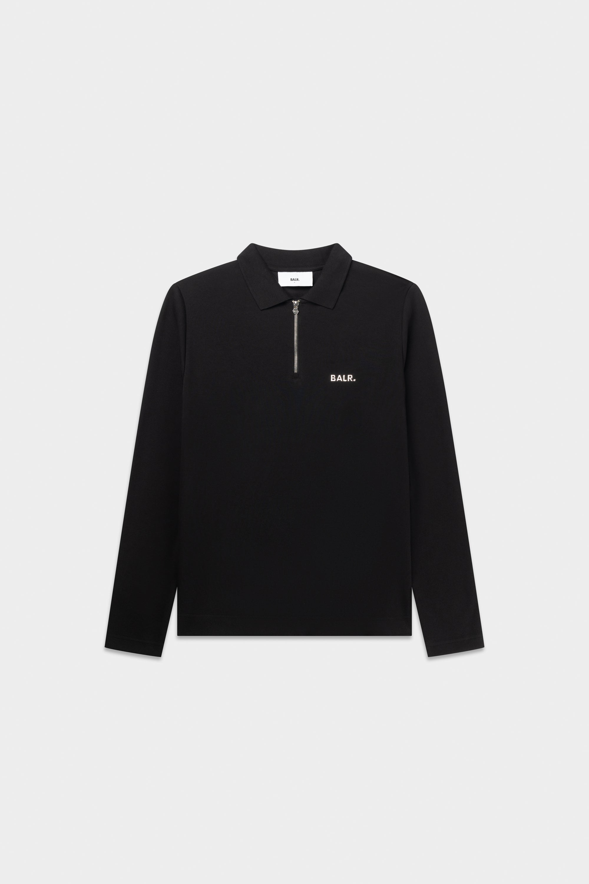 【残りS・Mのみ】Q-SERIES REGULAR FIT LONGSLEEVE POLO-Jet Black