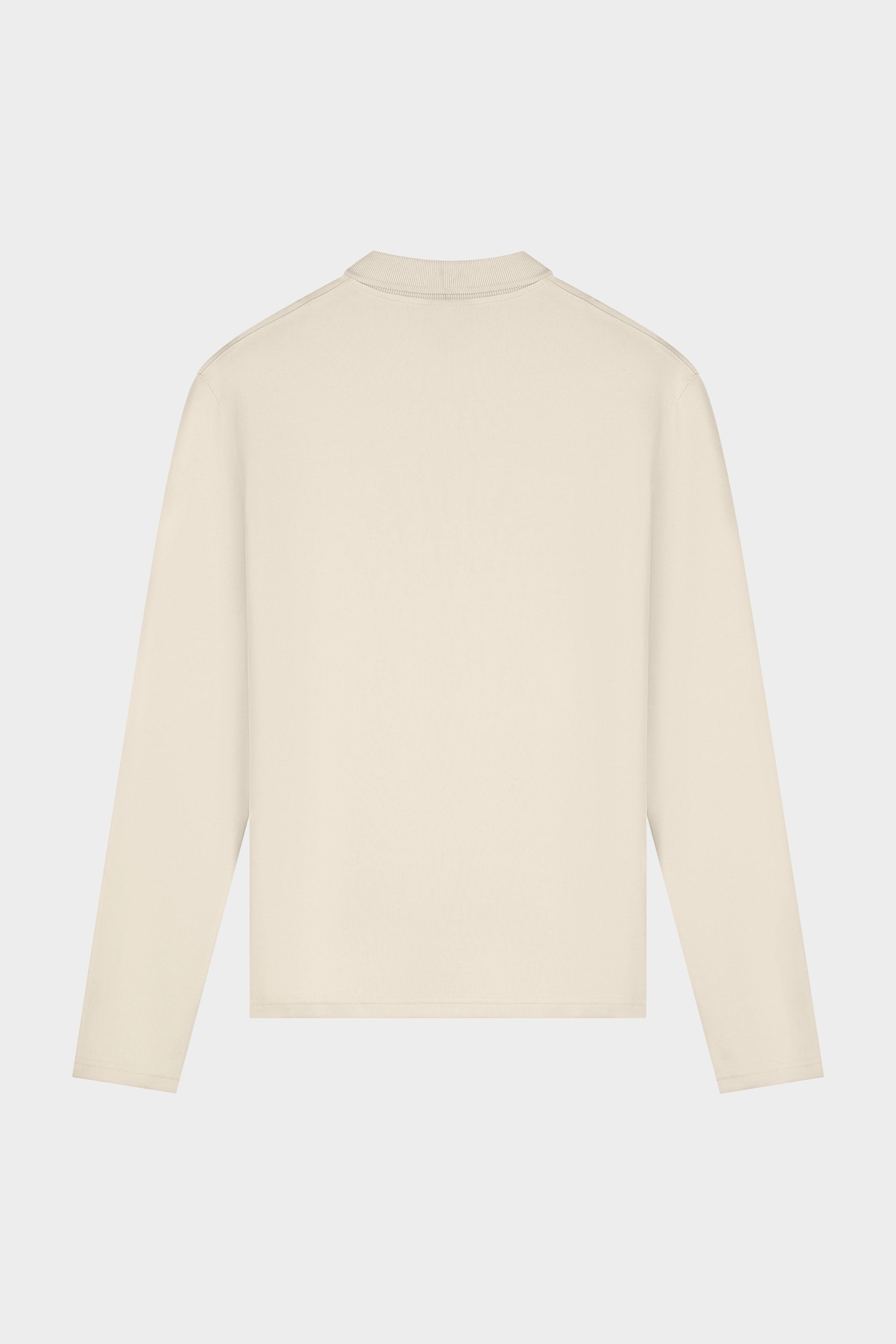 Q SERIES L/S POLO - WHITE SWAN