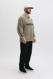 IDENTITY SCRIPT BASEBALL CAP - DEEP BROWN