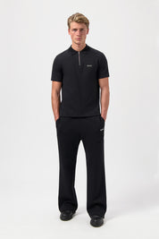 Q-SERIES REGULAR FIT POLO SHIRT JET BLACK