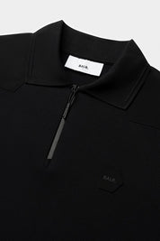 日本限定 / Q+ REGULAR FIT POLO JETBLACK