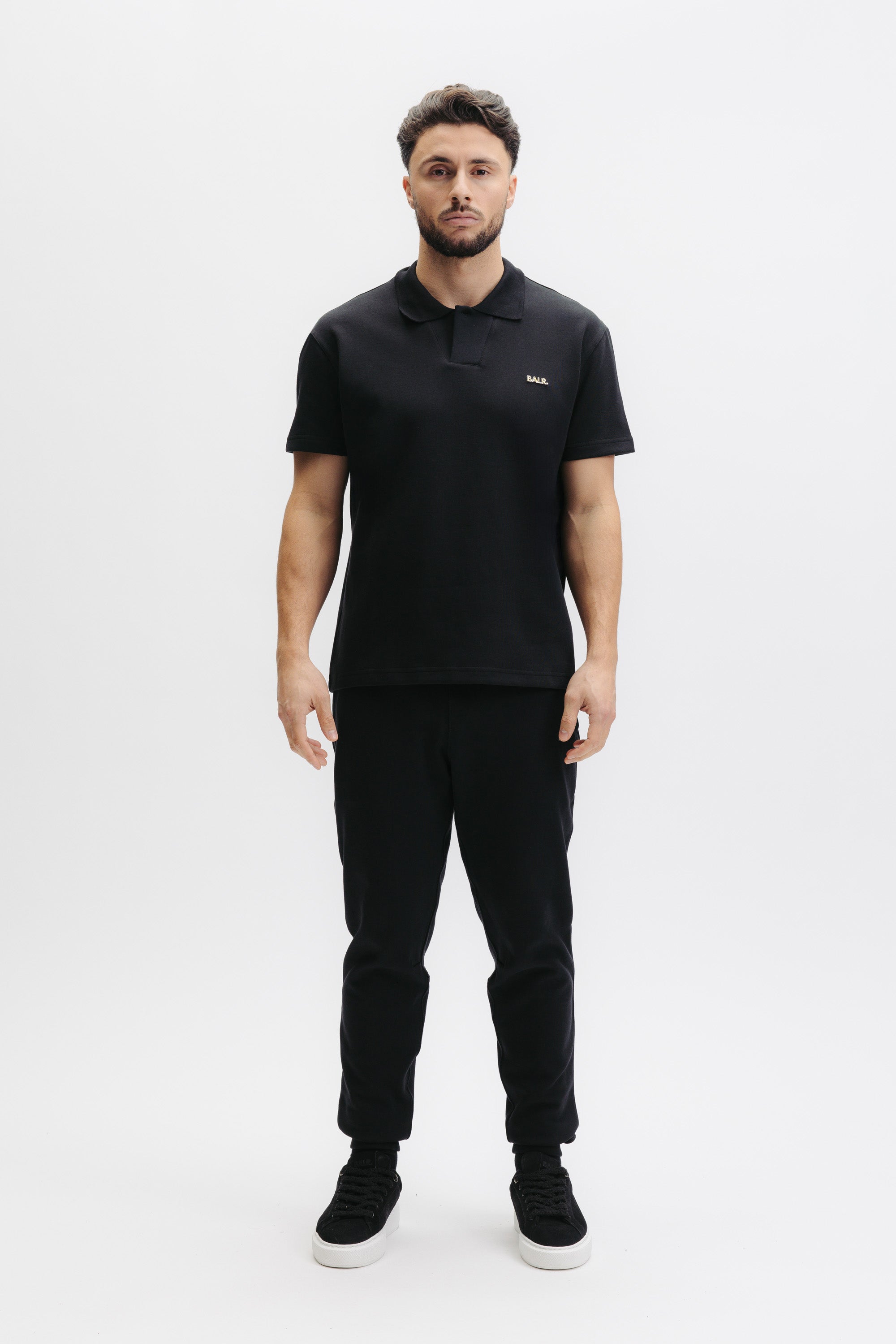 Q SERIES POLO - JET BLACK