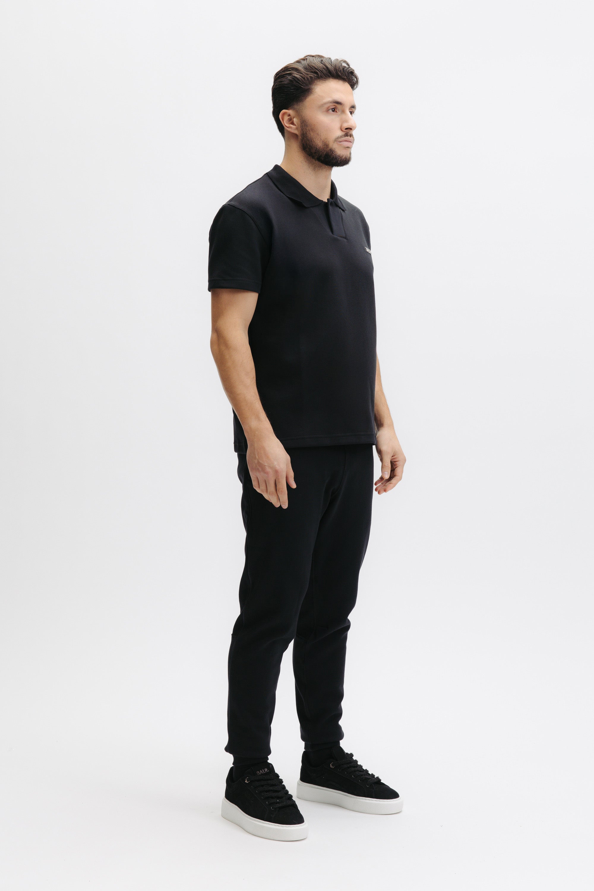 Q SERIES POLO - JET BLACK