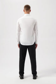 HEX-SERIES SLIM SHIRT-BRIGHT WHITE