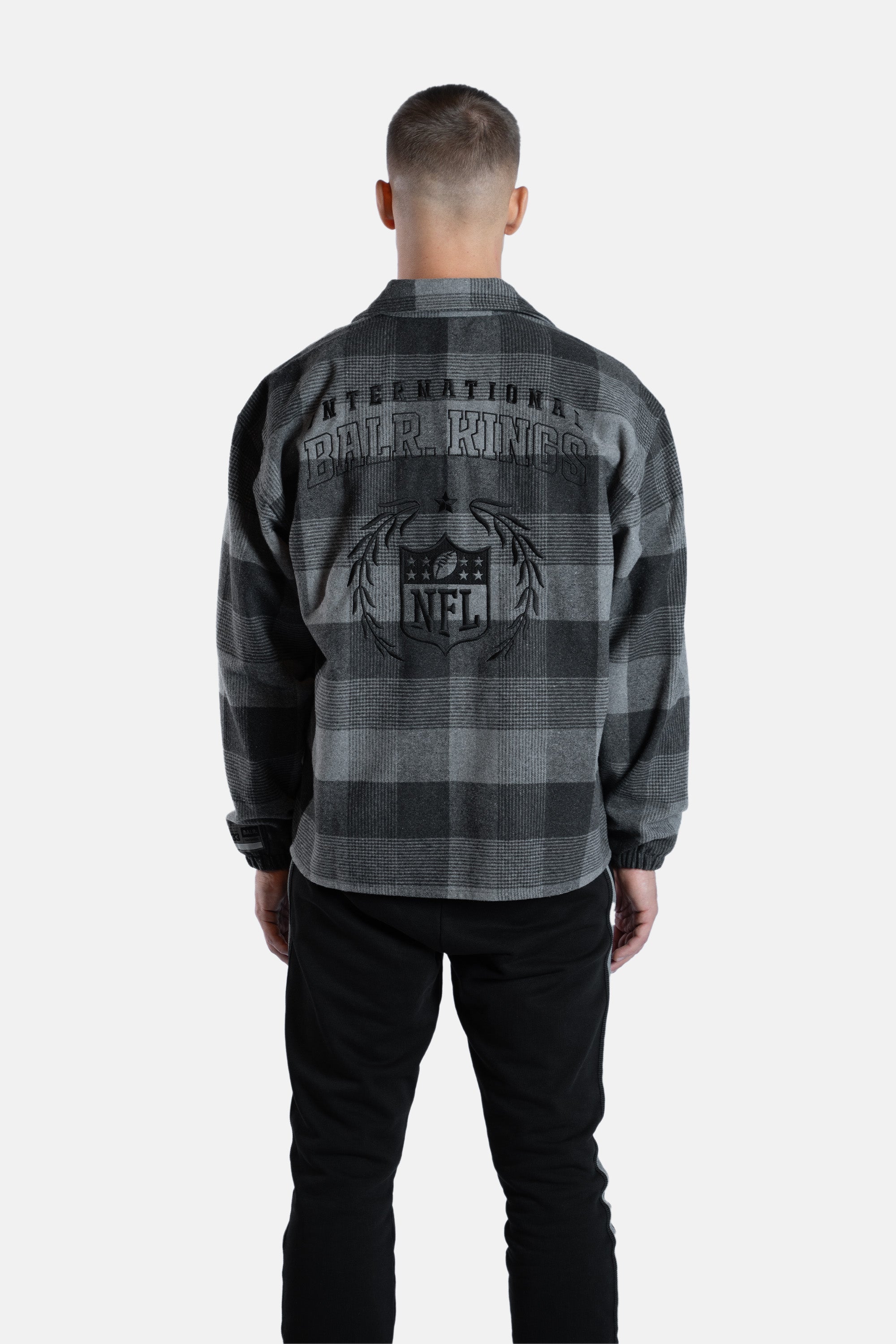 NFL X BALR. BOX FLANNEL SHIRT