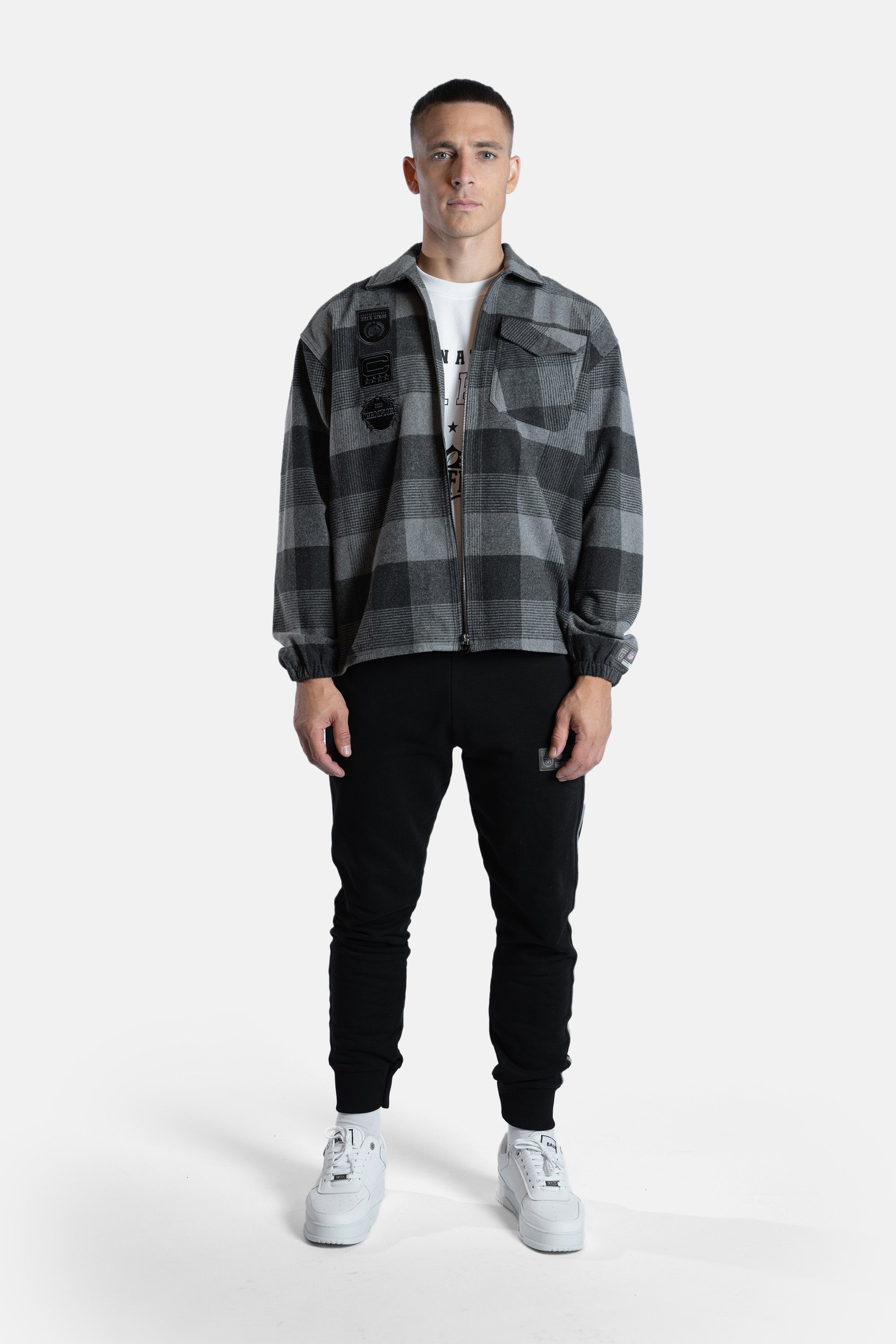 NFL X BALR. BOX FLANNEL SHIRT