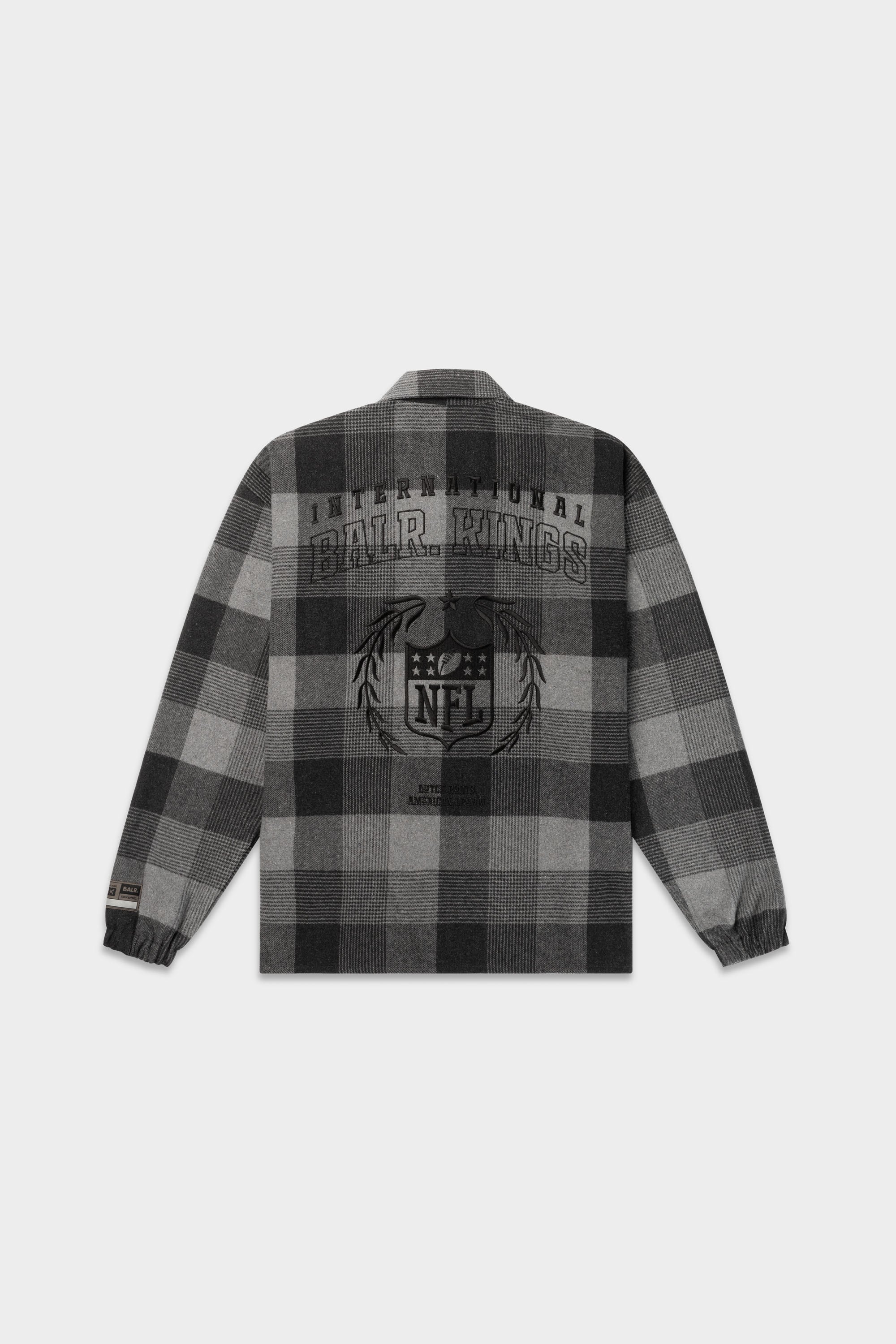 NFL X BALR. BOX FLANNEL SHIRT