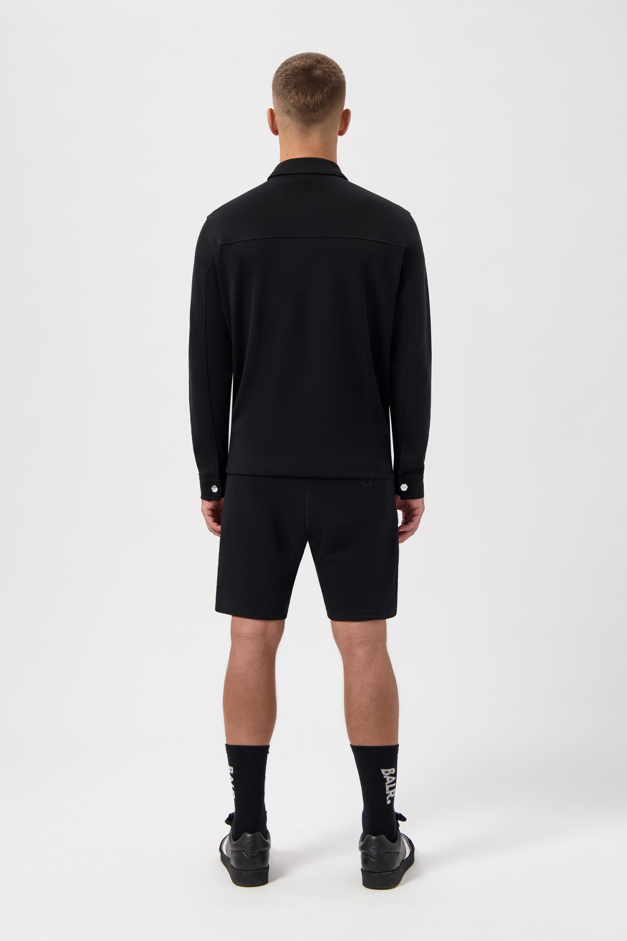 Q-SERIES RELAXED FIT SHIRT-JET BLACK