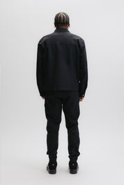 HEX-SERIES OVERSHIRT JET BLACK