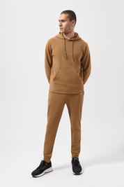 Q-SERIES REGULAR FIT HOODIE-TOASTED COCONUT