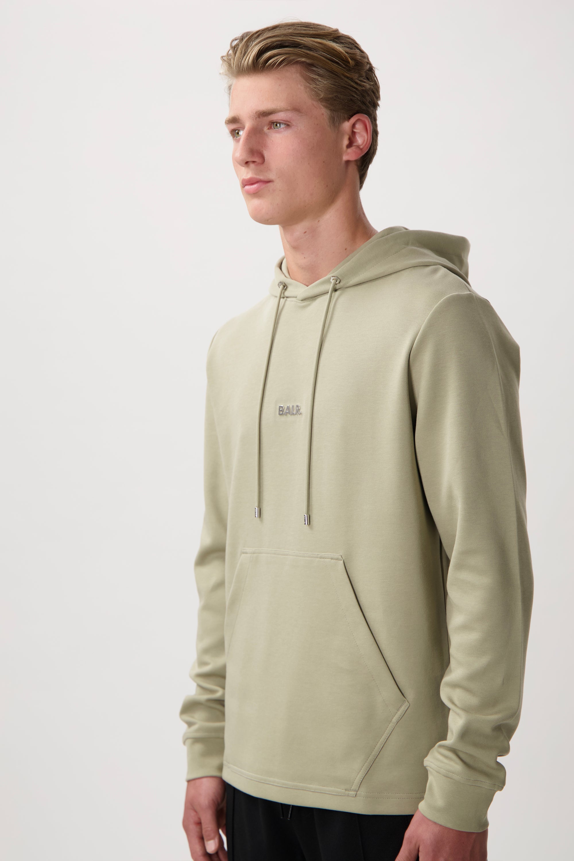 Q-SERIES REGULAR FIT HOODIE-SENECA GREY