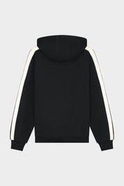 TAPE HOODIE - JET BLACK