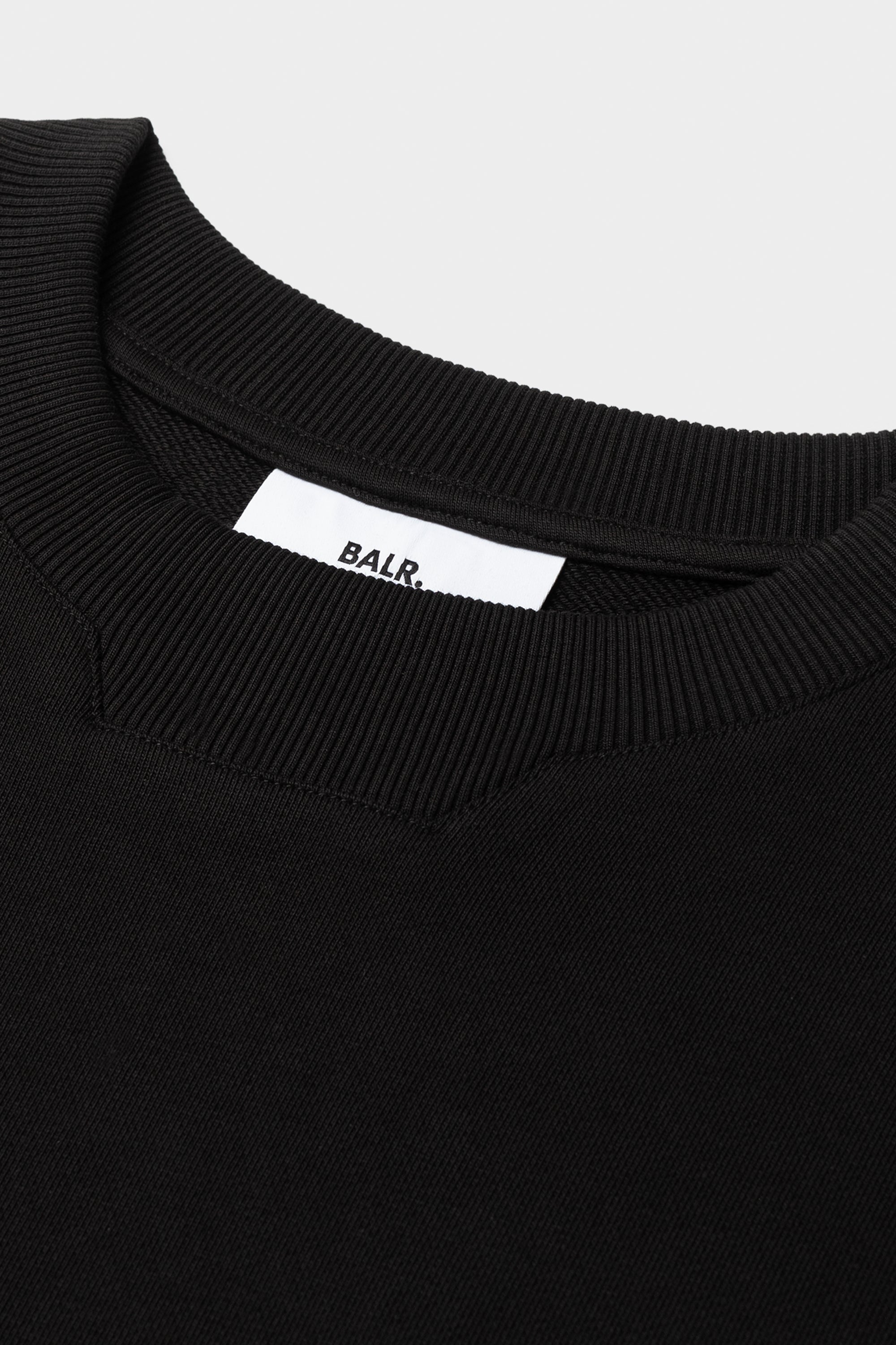 LOGO CREWNECK-JET BLACK