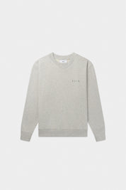 LOGO CREWNECK-LT GREY MELANGE