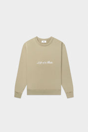 IDENTITY CREWNECK-SENECA GREY