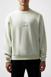 METALLIC CREWNECK-LIGHT BEIGE