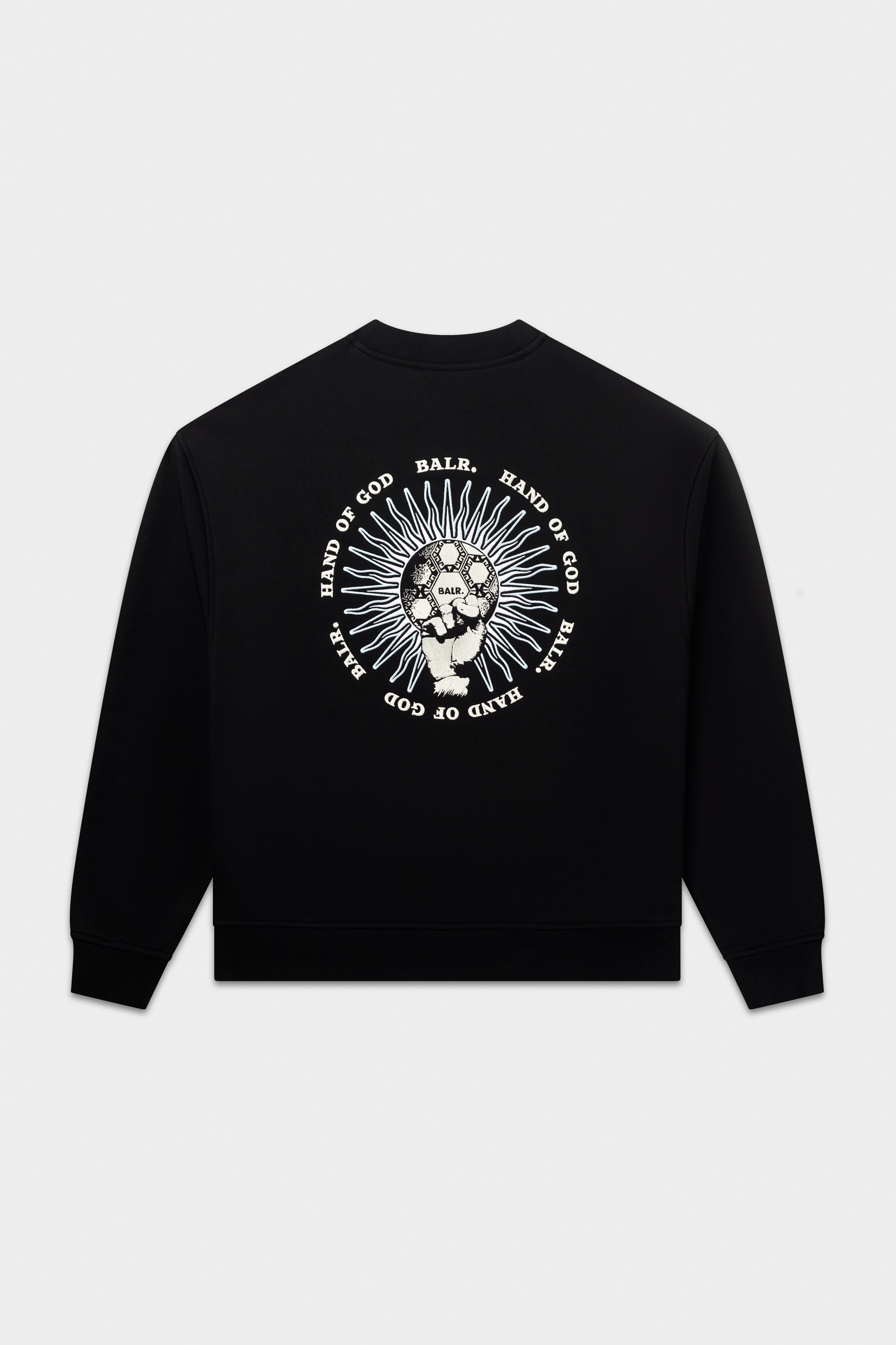 GOTL BOX CREWNECK-JET BLACK