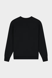 Q SERIES CREWNECK - JET BLACK