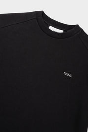 Q SERIES CREWNECK - JET BLACK