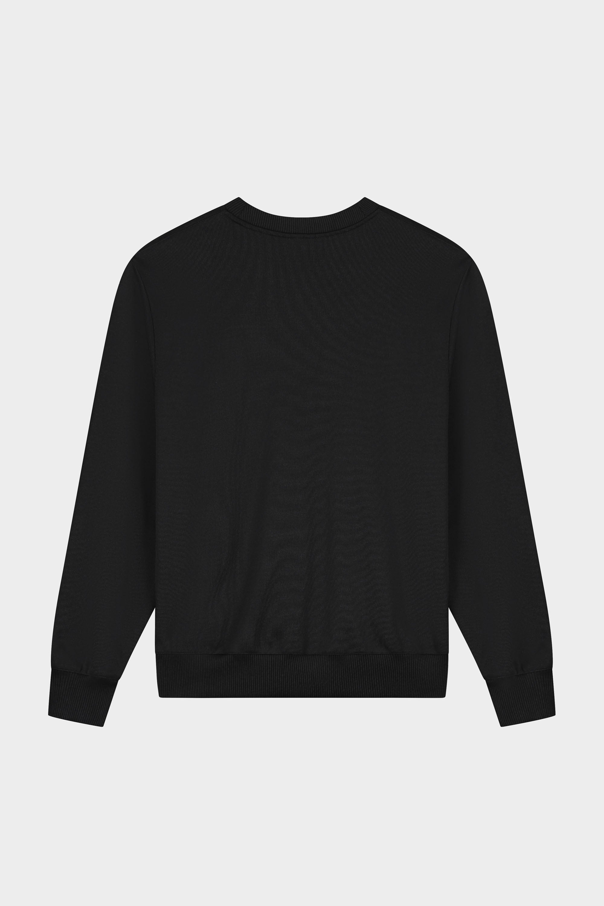 HEX-SERIES BADGE CREWNECK - JET BLACK