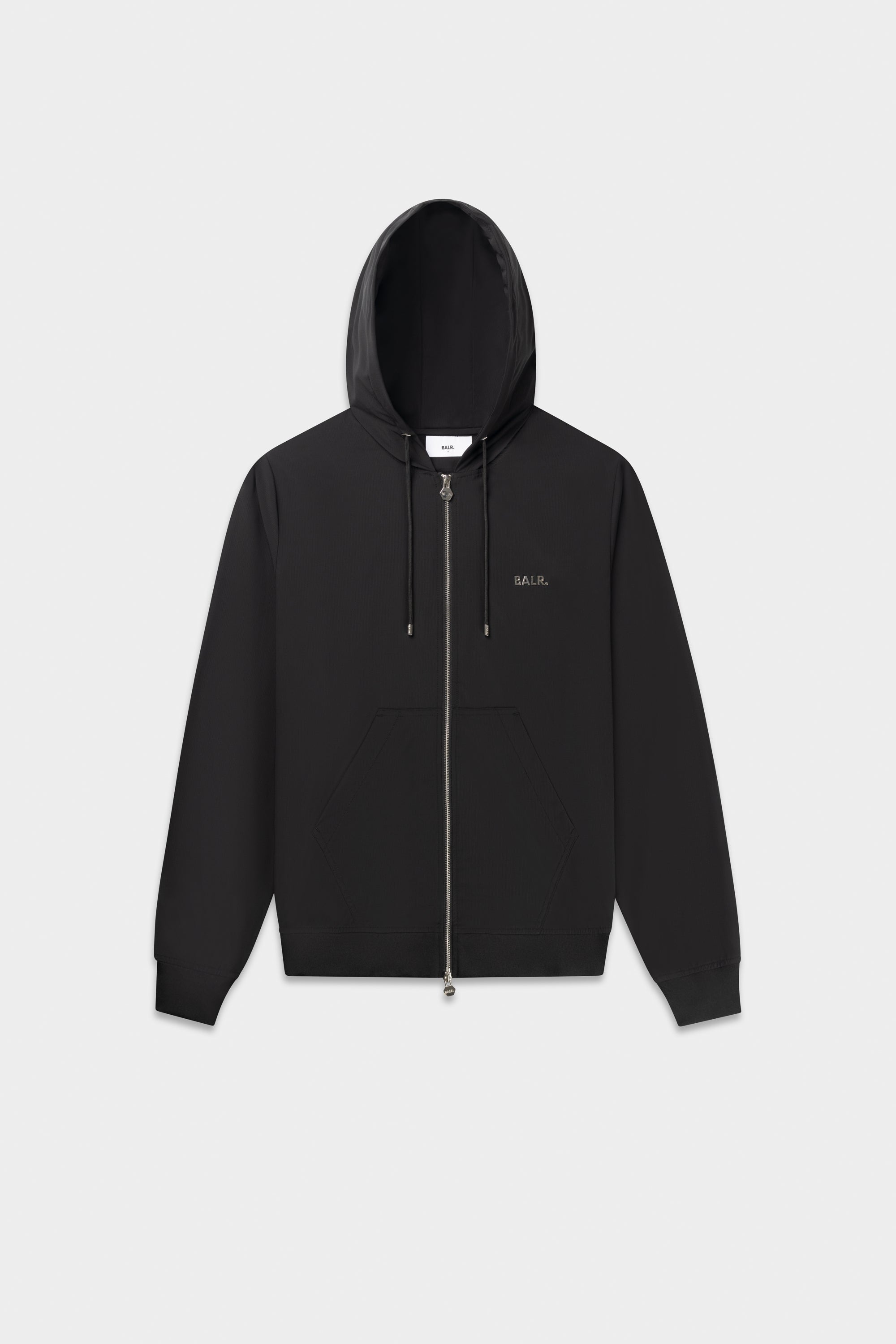 日本限定 / JP Q-SERIES STRETCH NYLON HOODIE - JET BLACK