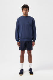 HEX-SERIES CREWNECK-SPACE NAVY