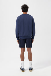 HEX-SERIES CREWNECK-SPACE NAVY