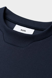 HEX-SERIES CREWNECK-SPACE NAVY