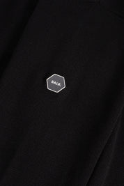 HEX-SERIES KNITTED CREWNECK - JET BLACK