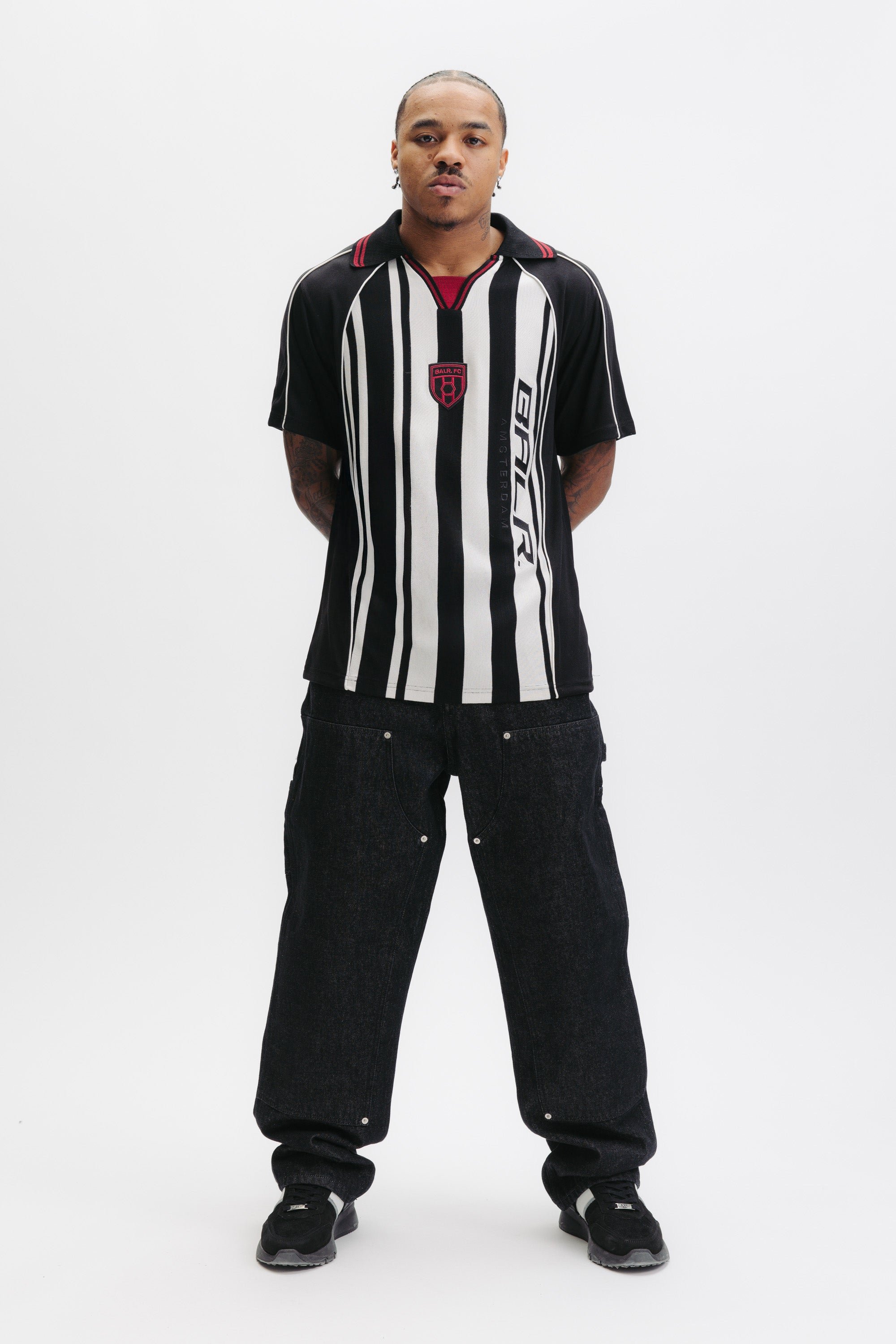 GOTL KNITTED JERSEY - JET BLACK
