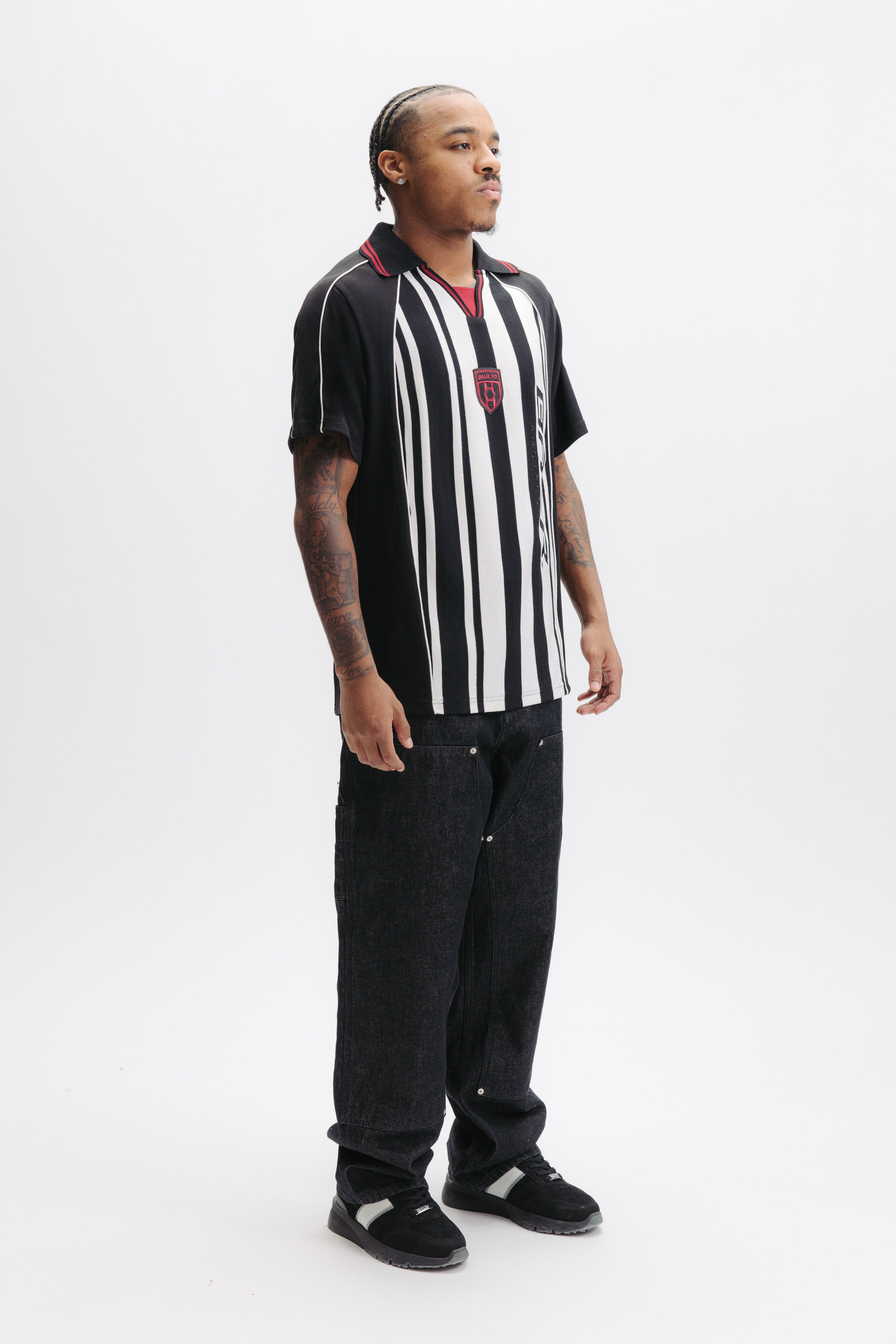 GOTL KNITTED JERSEY - JET BLACK