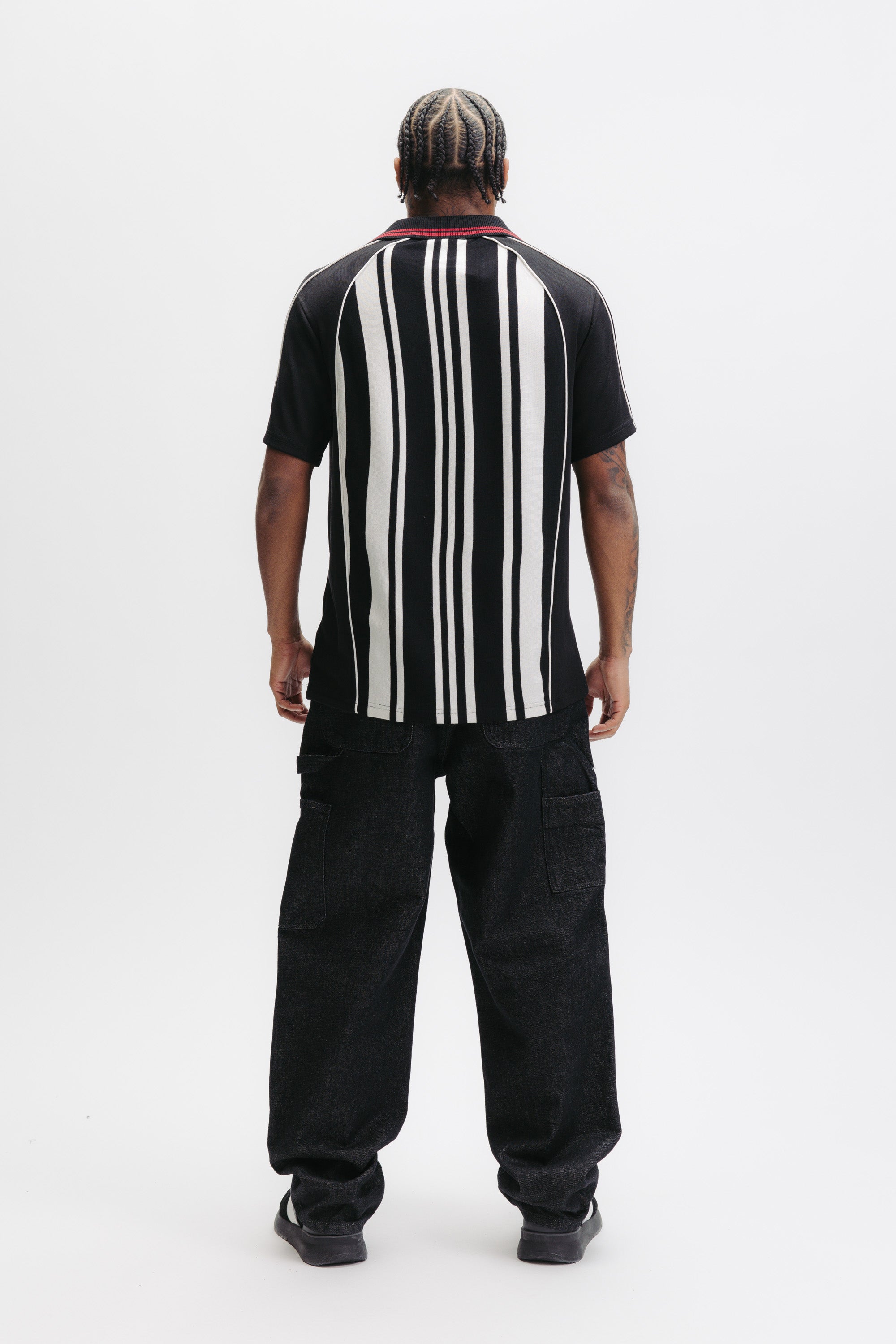 GOTL KNITTED JERSEY - JET BLACK
