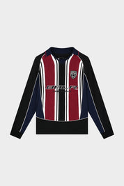 GOTL KNITTED REGULAR L/S JERSEY - SALSA RED / JET BLACK