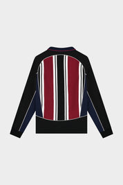 GOTL KNITTED REGULAR L/S JERSEY - SALSA RED / JET BLACK